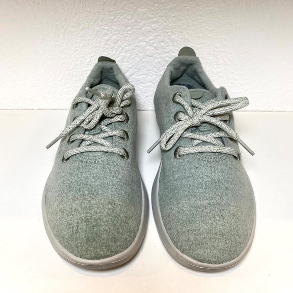 Allbirds Merino Wool Runners Lace Sneakers Kotare Mint Green - Picture 4 of 7
